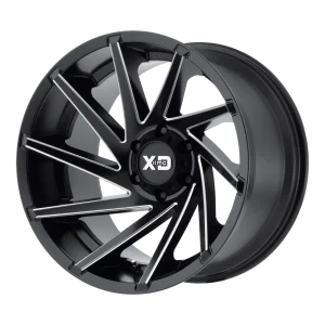 XD Series – XD834 CYCLONE – Black – 20″x10″ -18mm – Summer Wheels – XD83421080918N